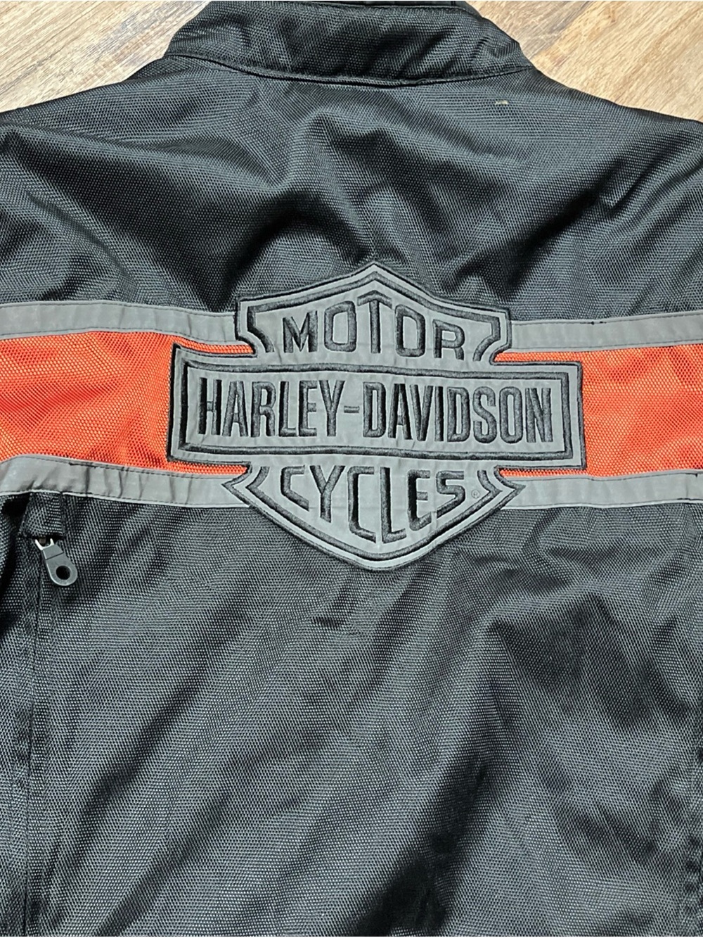 Harley-Davidson Black and Red Performance Motorcycle Jacket - Picture 6 of 7